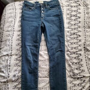 Blue Button fly Universal Thread denim jeans